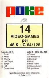Box cover for Square Sphere on the Commodore 64.