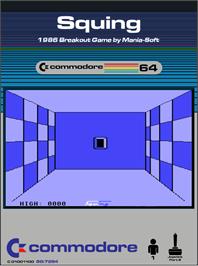 Box cover for Squing on the Commodore 64.