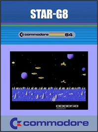Box cover for Star-g8 on the Commodore 64.