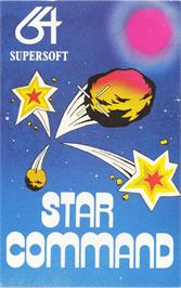 Box cover for Star Command on the Commodore 64.
