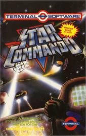 Box cover for Star Commando on the Commodore 64.