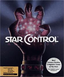 Box cover for Star Control on the Commodore 64.