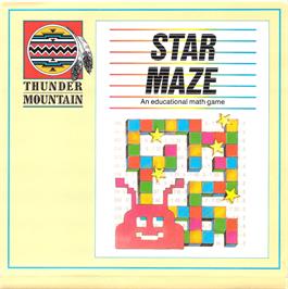 Box cover for Star Maze on the Commodore 64.
