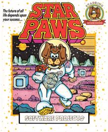 Box cover for Star Paws on the Commodore 64.