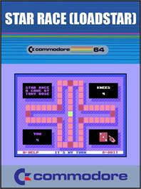 Box cover for Star Race (Mastertronic) on the Commodore 64.
