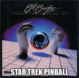 Box cover for Star Trek Pinball on the Commodore 64.