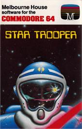 Box cover for Star Trooper / Astroman on the Commodore 64.