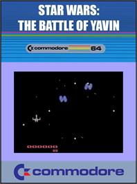Box cover for Star Wars - The Battle Of Yavin on the Commodore 64.