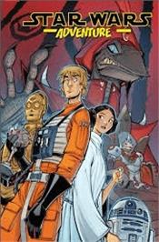 Box cover for Star Wars Adventure on the Commodore 64.