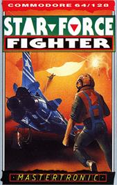 Box cover for Starforce Fighter on the Commodore 64.