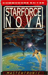 Box cover for Starforce Nova on the Commodore 64.