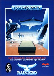 Box cover for Starglider on the Commodore 64.