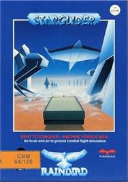 Box cover for Starglider on the Commodore 64.