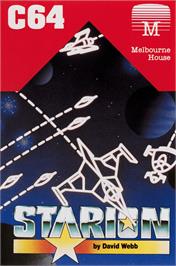 Box cover for Starion on the Commodore 64.