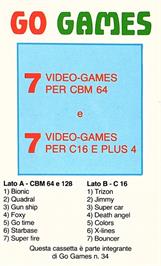 Box cover for Starlab on the Commodore 64.
