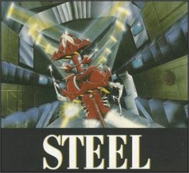 Box cover for Steel on the Commodore 64.