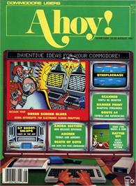 Box cover for Steeplechase on the Commodore 64.