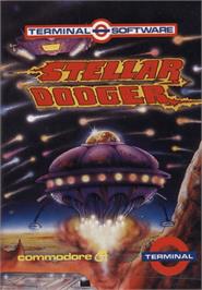 Box cover for Stellar Dodger on the Commodore 64.