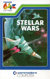 Box cover for Stellar Wars on the Commodore 64.
