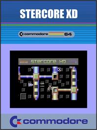 Box cover for Stercore XD on the Commodore 64.