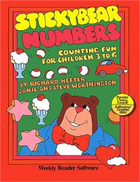 Box cover for Stickybear Numbers on the Commodore 64.
