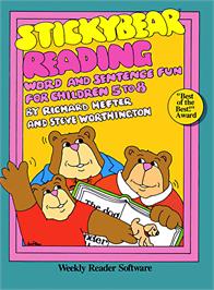Box cover for Stickybear Reading on the Commodore 64.