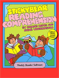 Box cover for Stickybear Reading Comprehension on the Commodore 64.