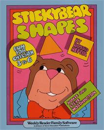 Box cover for Stickybear Shapes on the Commodore 64.