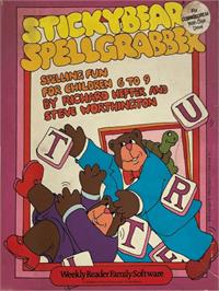 Box cover for Stickybear Spellgrabber on the Commodore 64.