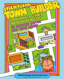 Box cover for Stickybear Town Builder on the Commodore 64.