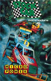 Box cover for Stock Car on the Commodore 64.