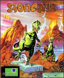 Box cover for Stone Age on the Commodore 64.