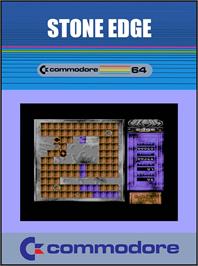 Box cover for Stone Edge on the Commodore 64.