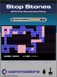 Box cover for Stop Stones on the Commodore 64.