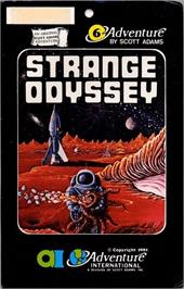 Box cover for Strange Odyssey on the Commodore 64.