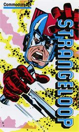 Box cover for Strangeloop on the Commodore 64.