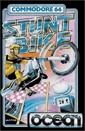 Box cover for Stunt Bike on the Commodore 64.