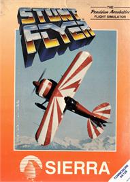 Box cover for Stunt Flyer on the Commodore 64.