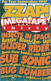 Box cover for Subsonic on the Commodore 64.