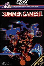 Box cover for Summer Games 2 on the Commodore 64.
