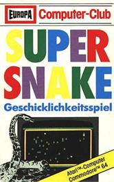 Box cover for Super-Snake (Europa Computer-Club) on the Commodore 64.