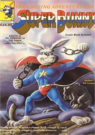 Box cover for Super Bunny on the Commodore 64.