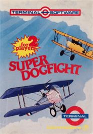 Box cover for Super Dogfight on the Commodore 64.