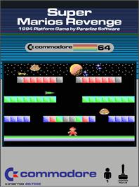Box cover for Super Marios Revenge on the Commodore 64.