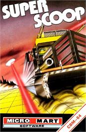 Box cover for Super Scoop on the Commodore 64.