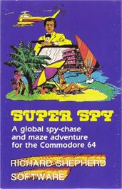 Box cover for Super Spy on the Commodore 64.