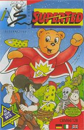 Box cover for Superted on the Commodore 64.