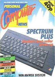 Box cover for Survival Of The Fittest on the Commodore 64.