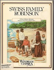 Box cover for Swiss Family Robinson on the Commodore 64.