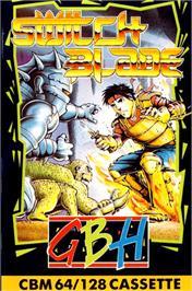 Box cover for Switchblade on the Commodore 64.